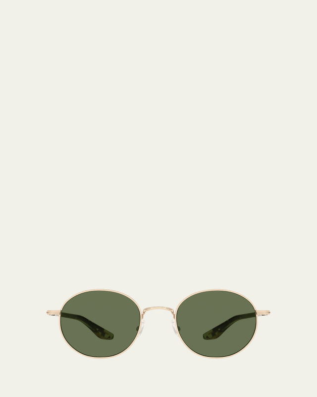Caster Round Titanium Sunglasses